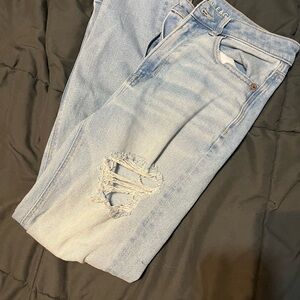 American Eagle Outfitters Blue Straight Leg Jeans